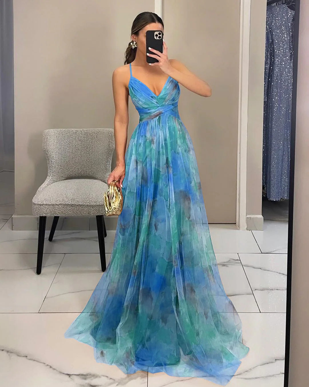 Women's Floral Maxi Dress