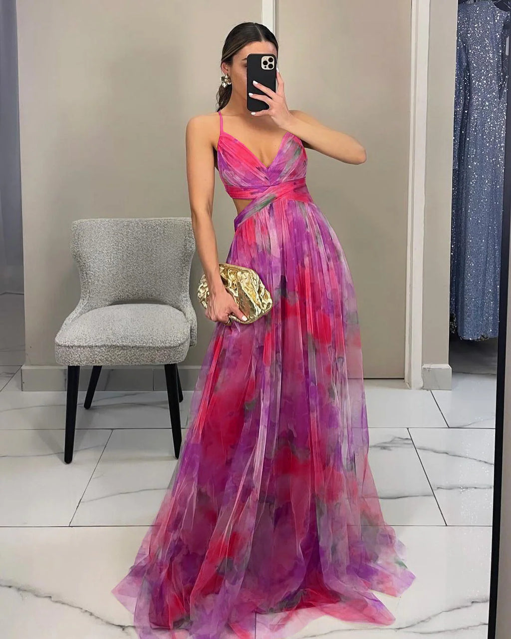 Women's Floral Maxi Dress