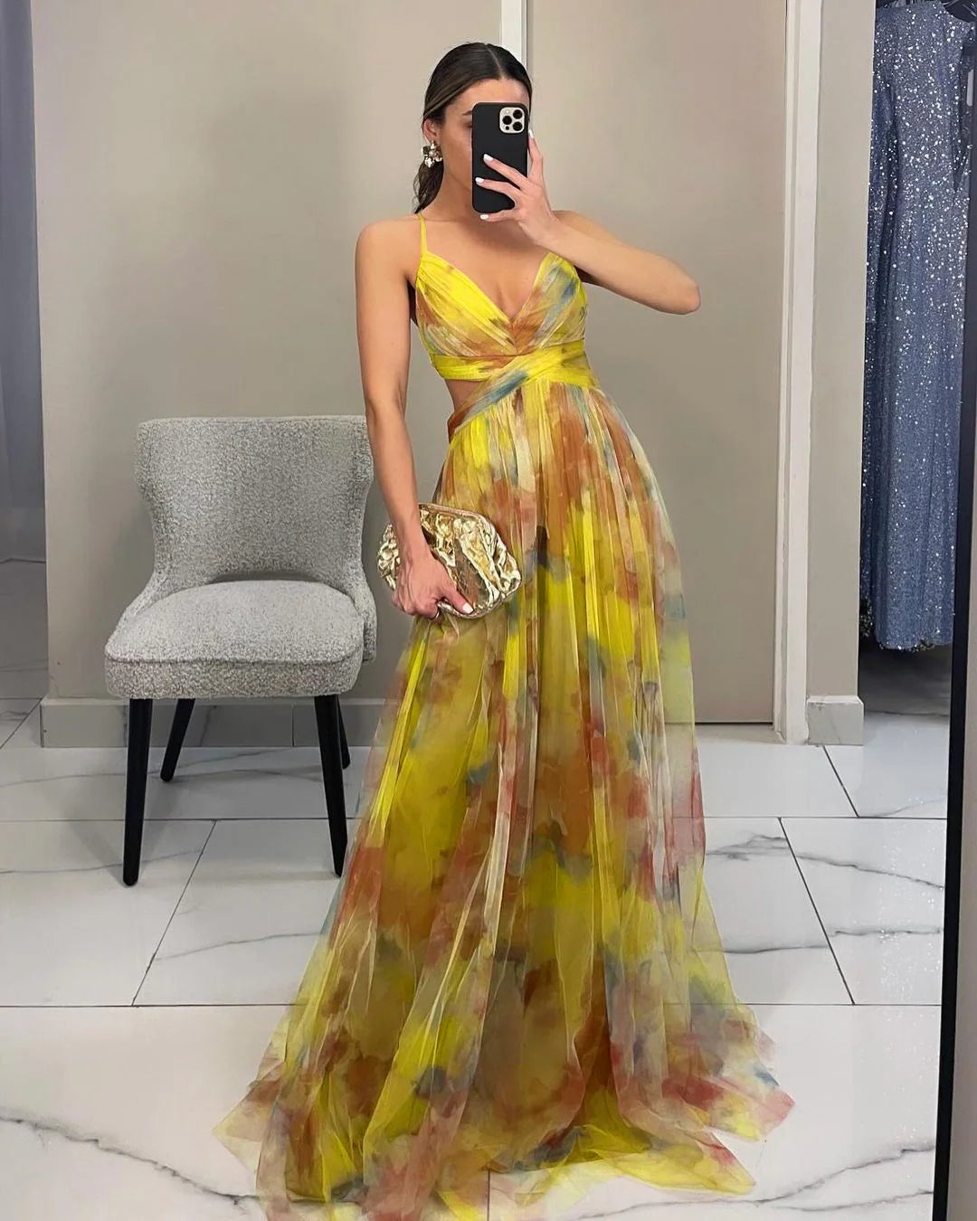 Women's Floral Maxi Dress