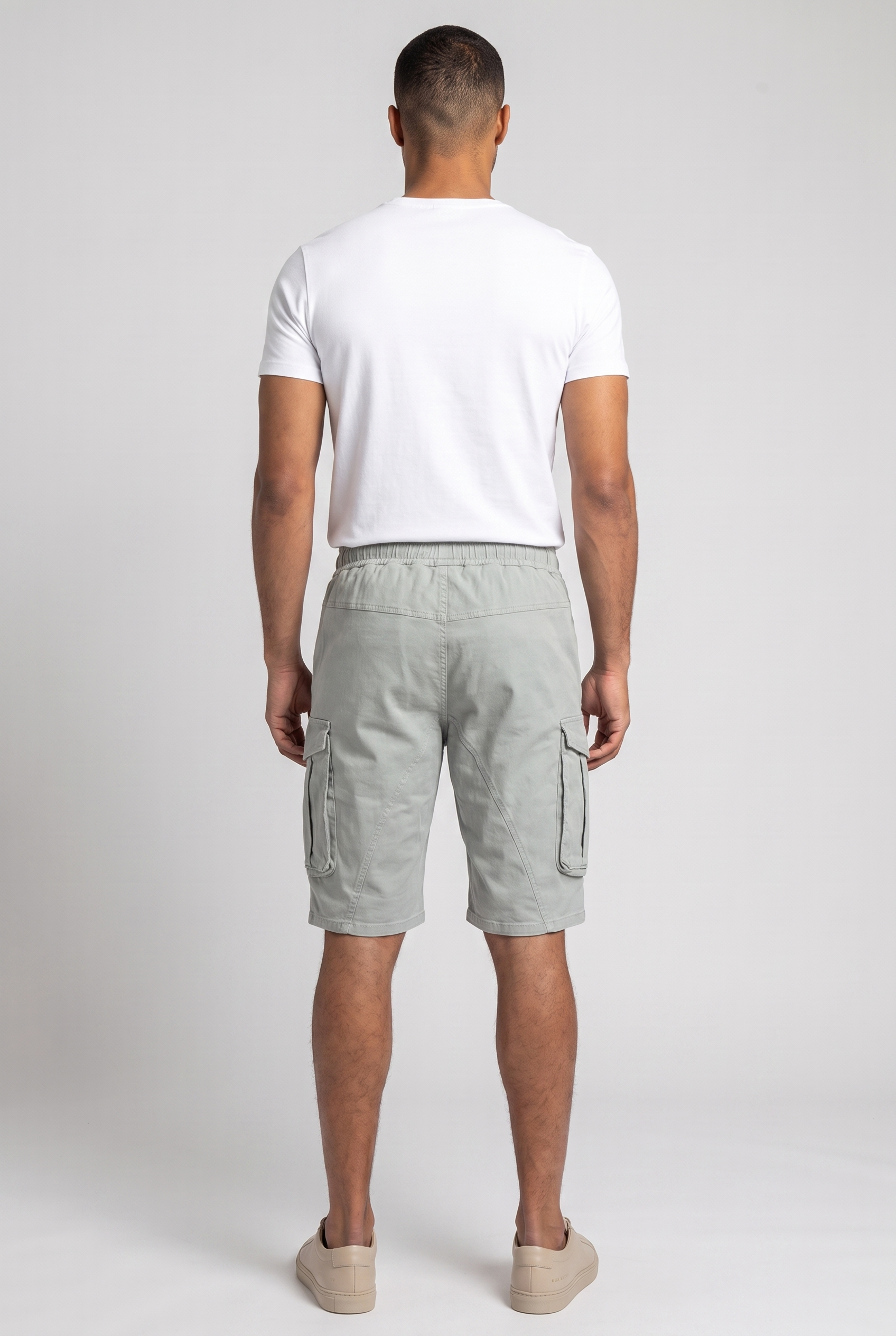 Men's Cargo Shorts - Casual Loose Fit with Pockets