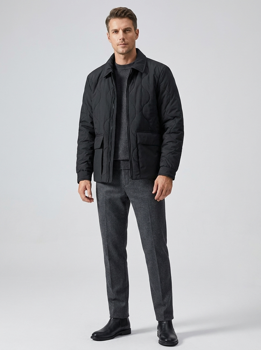 Men's Casual Lightweight Jacket for Everyday Wear