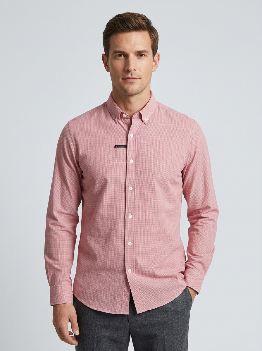 Men's Casual Thick Fabric Shirt for Comfortable Leisure Wear