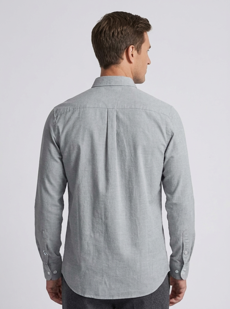 Men's Casual Thick Fabric Shirt for Comfortable Leisure Wear