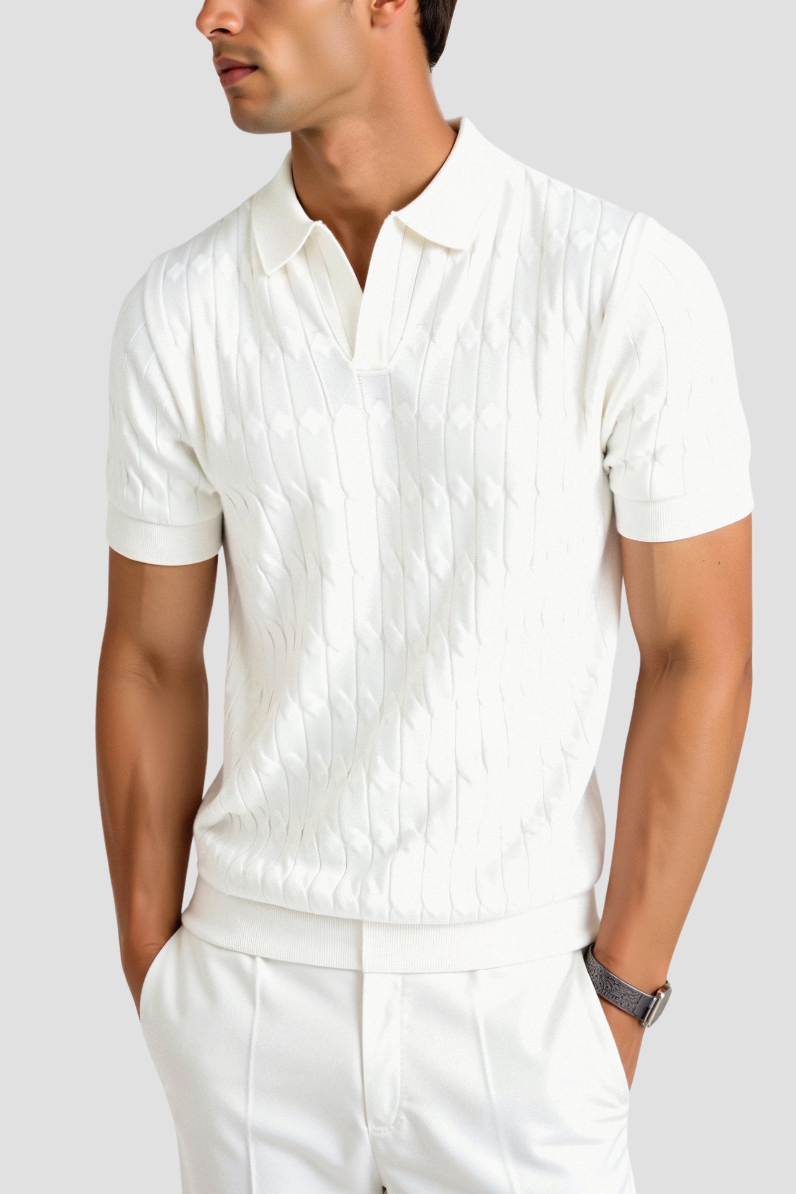 Men's Classic Polo Shirt - Modern Fit for Casual or Formal Wear