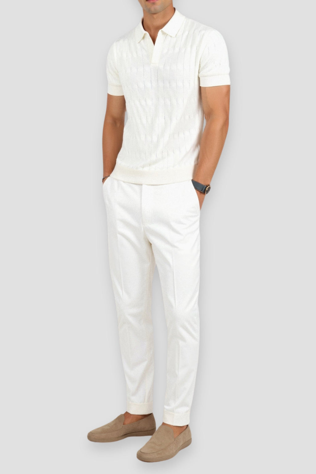 Men's Classic Polo Shirt - Modern Fit for Casual or Formal Wear