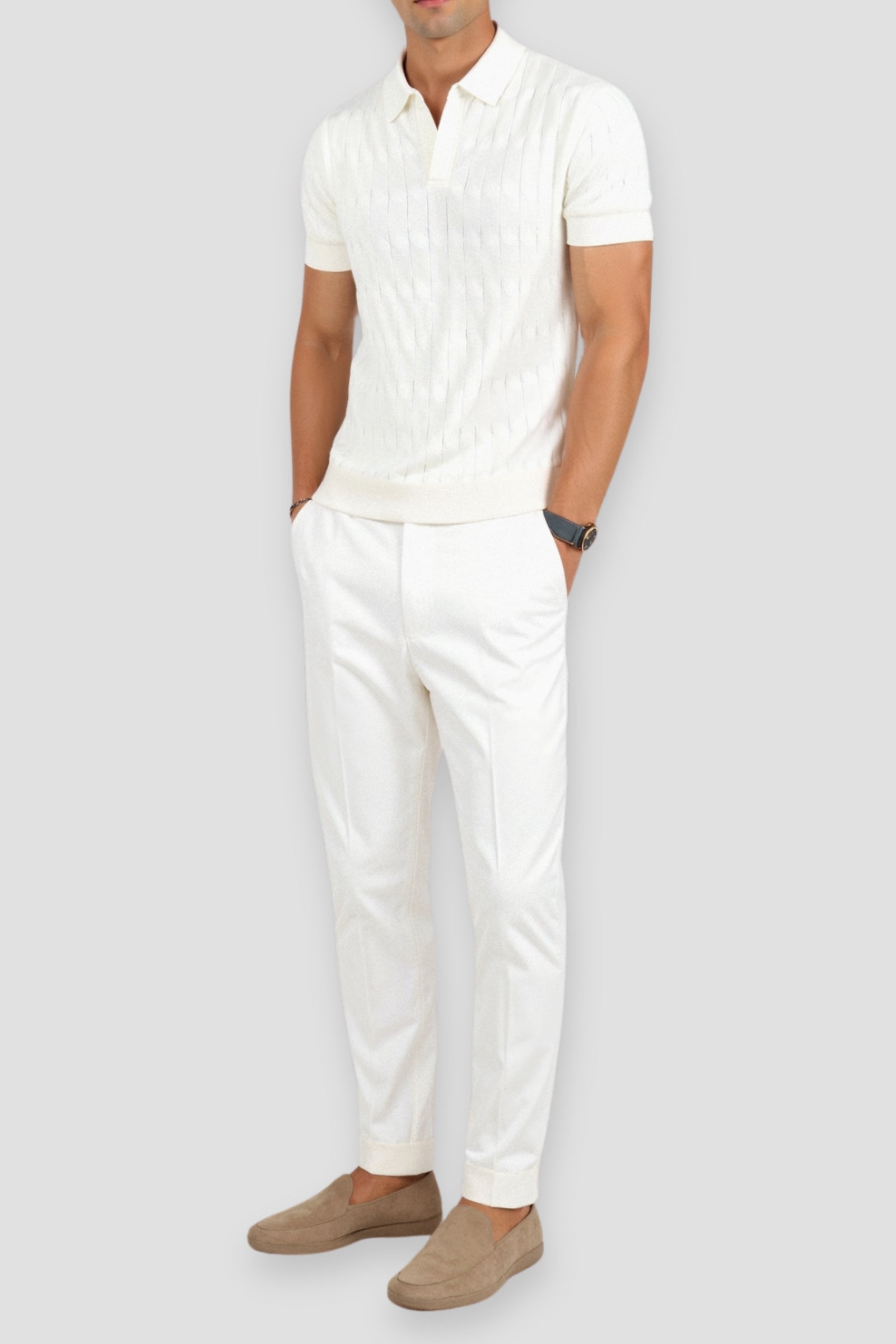 Men's Classic Polo Shirt - Modern Fit for Casual or Formal Wear