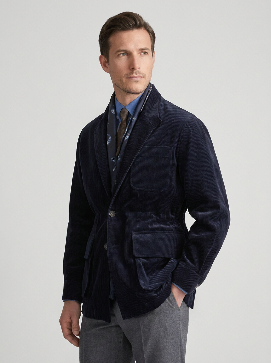 Men's Corduroy Casual Jacket