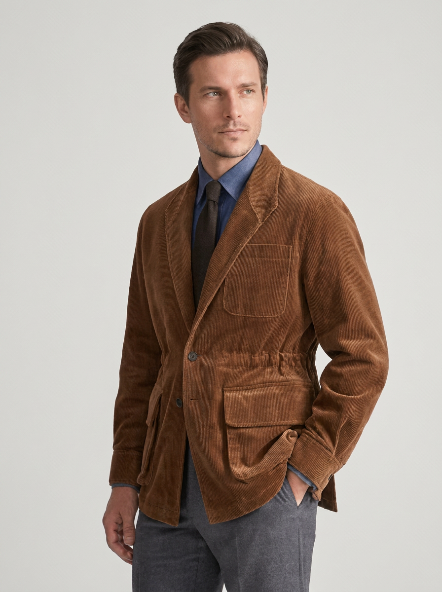 Men's Corduroy Casual Jacket