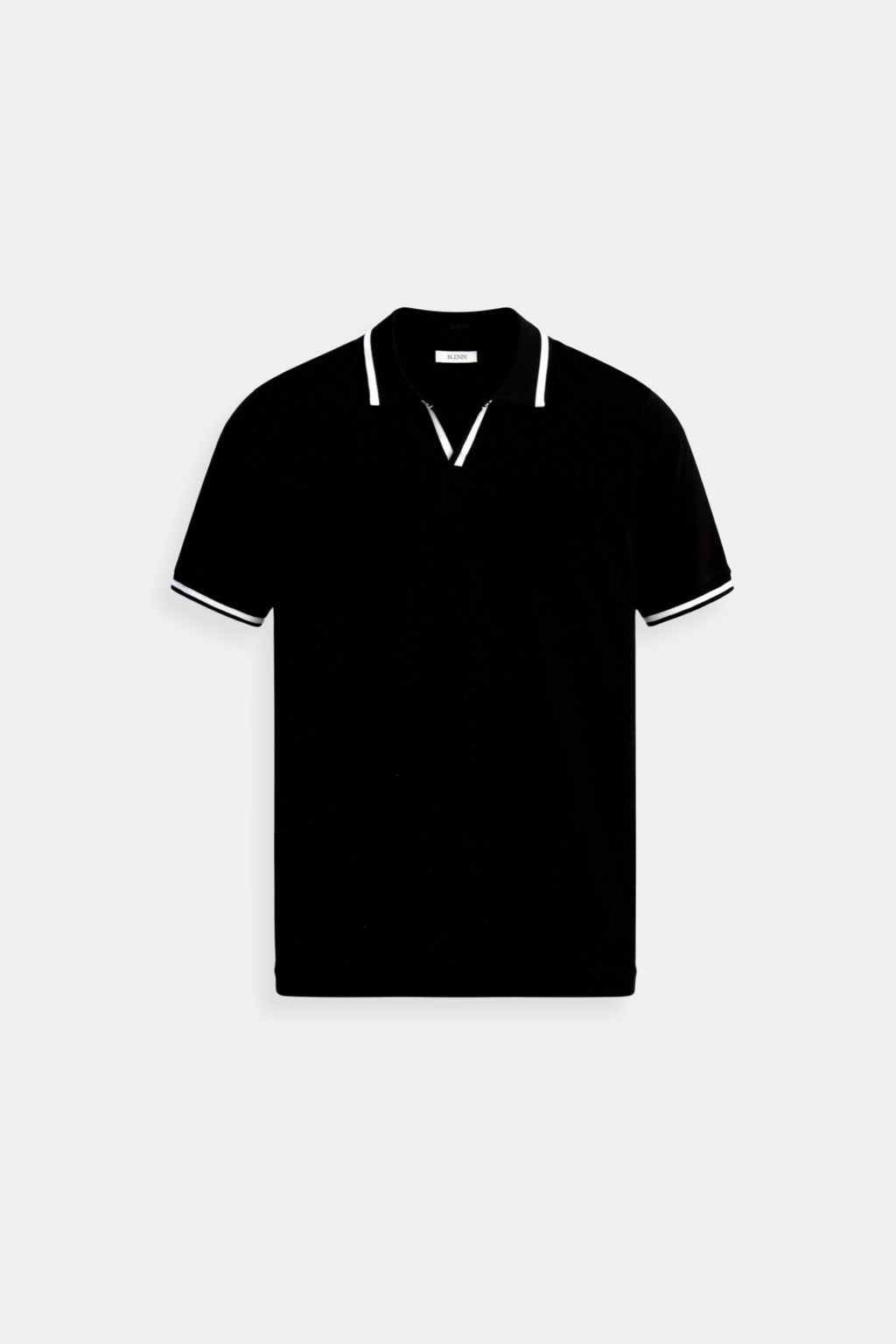 Men's Elegant Polo Shirt with Contrast Details
