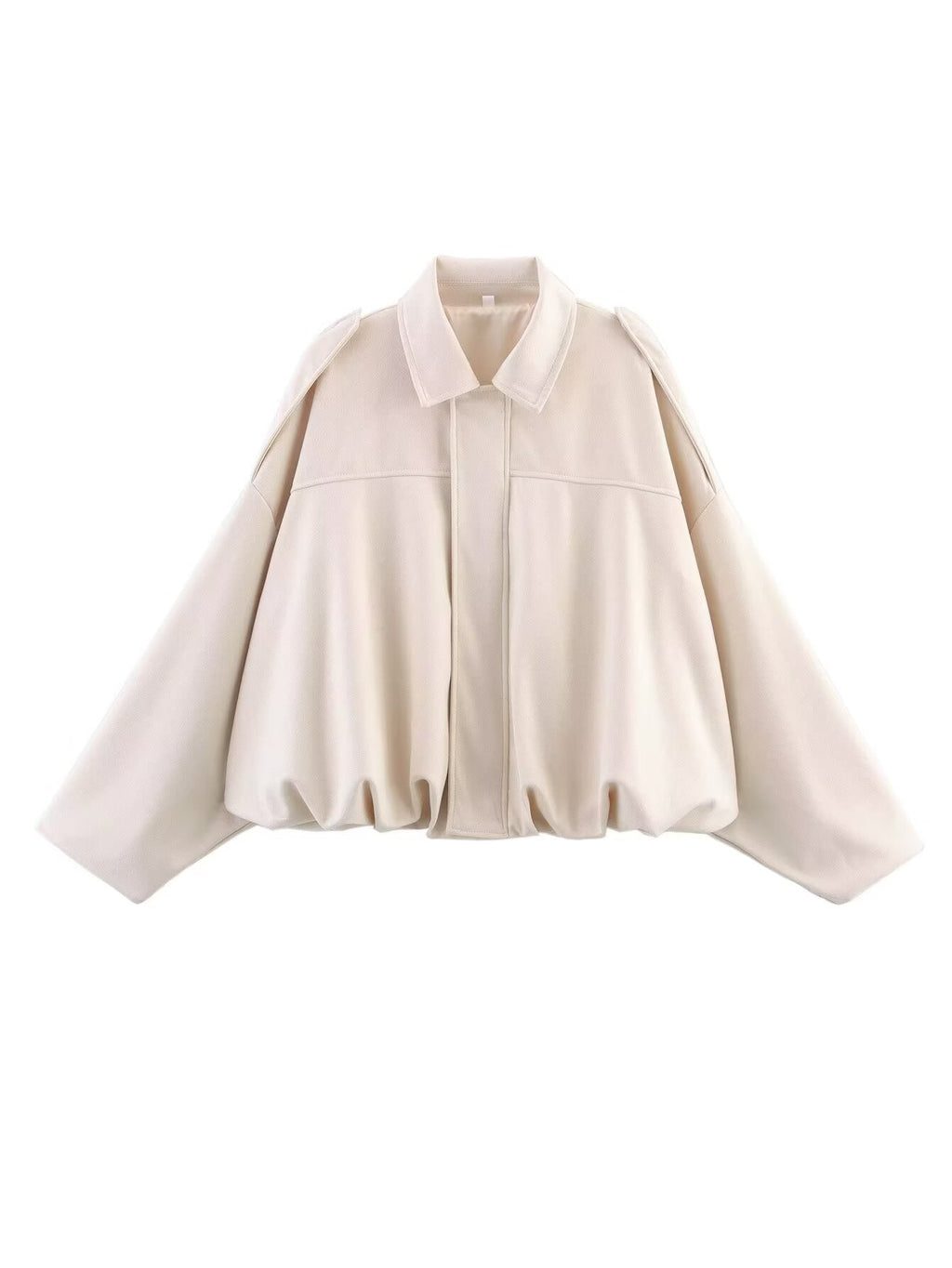 Women's Faux Suede Pilot Jacket Casual Zip-Up Coat