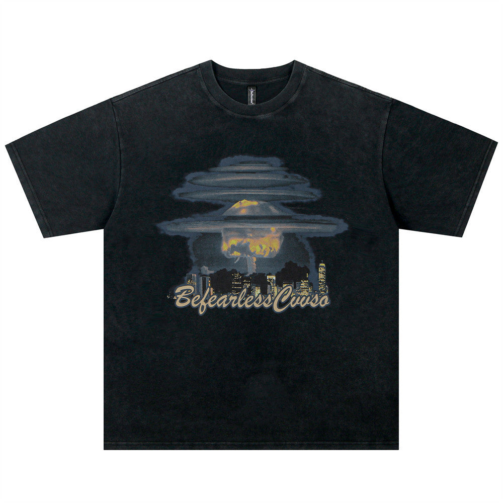 Men's Graphic Mushroom Cloud T-Shirt