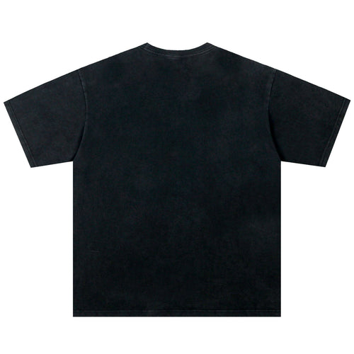 T-shirt da uomo con grafica a forma di nube a fungo