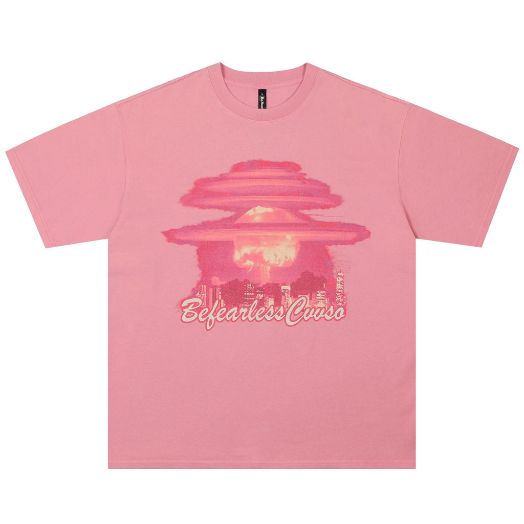 Men's Graphic Mushroom Cloud T-Shirt