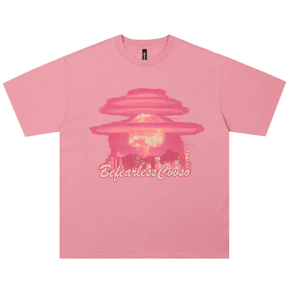 Men's Graphic Mushroom Cloud T-Shirt