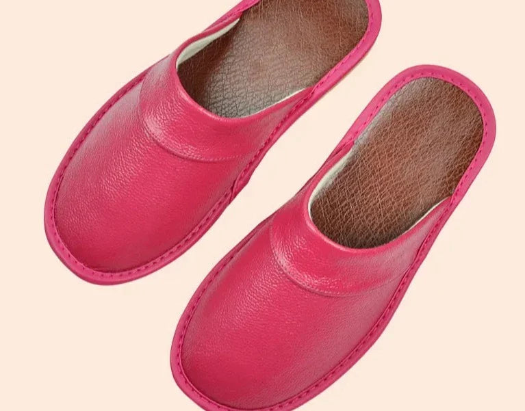 Men's Leather Moccasin Slippers for Comfort and Style