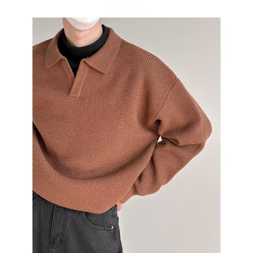 Men's Long Sleeve Polo Shirt - Casual Golf Shirts for Men