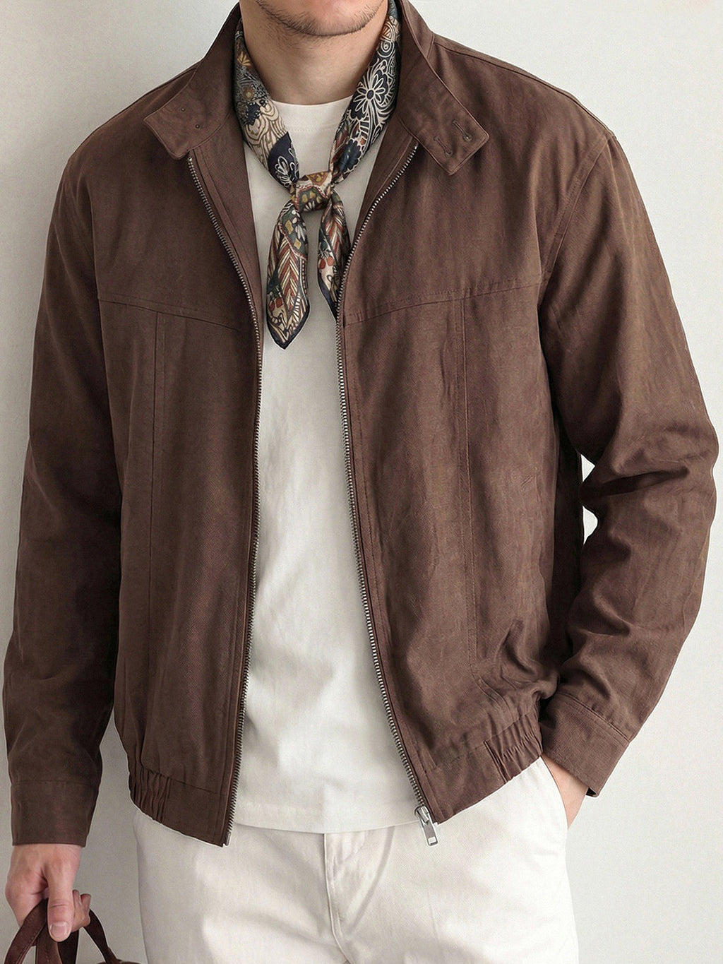 Men's Loose Casual Harrington Jacket