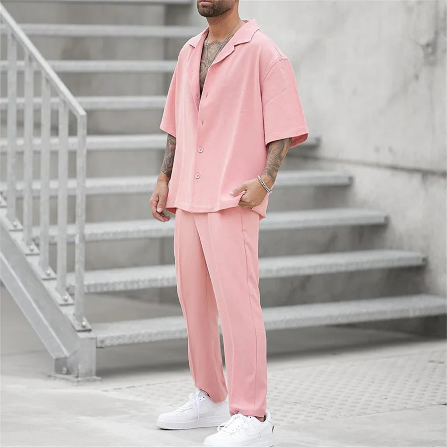Men's Oversized Summer Loungewear Set