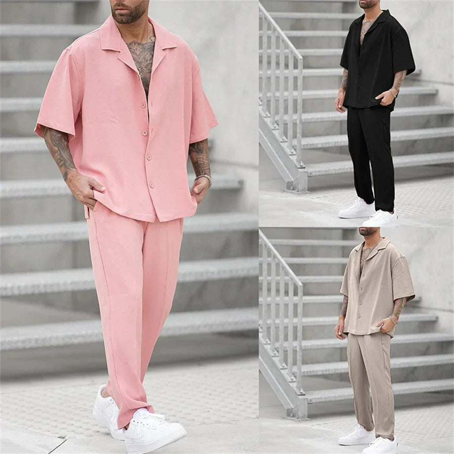 Men's Oversized Summer Loungewear Set