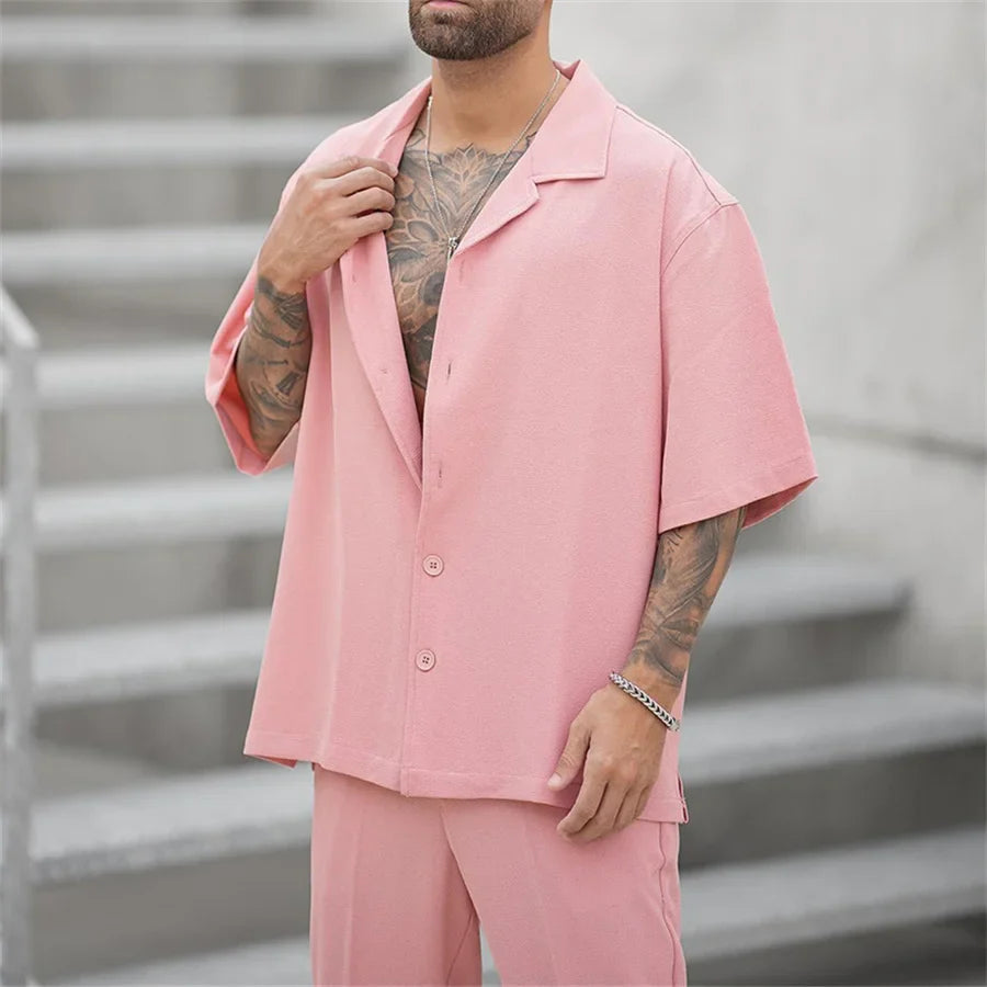 Men's Oversized Summer Loungewear Set