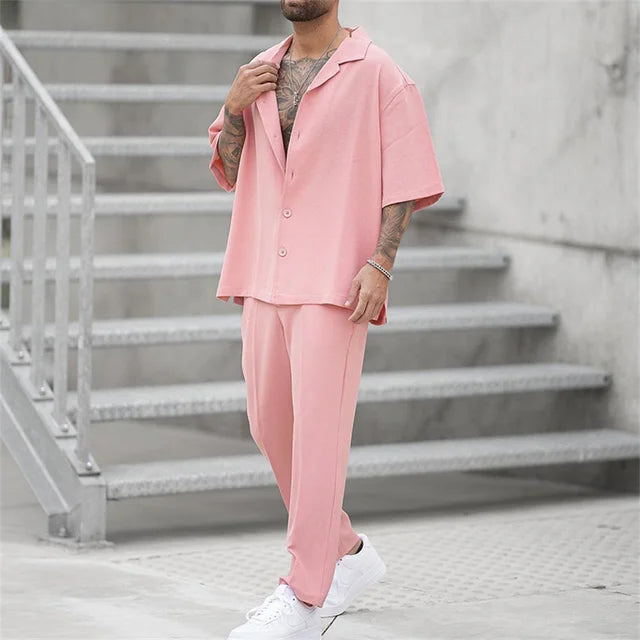 Men's Oversized Summer Loungewear Set