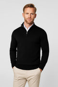 Men's Quarter Zip Sweater - Stylish and Warm Knit Top