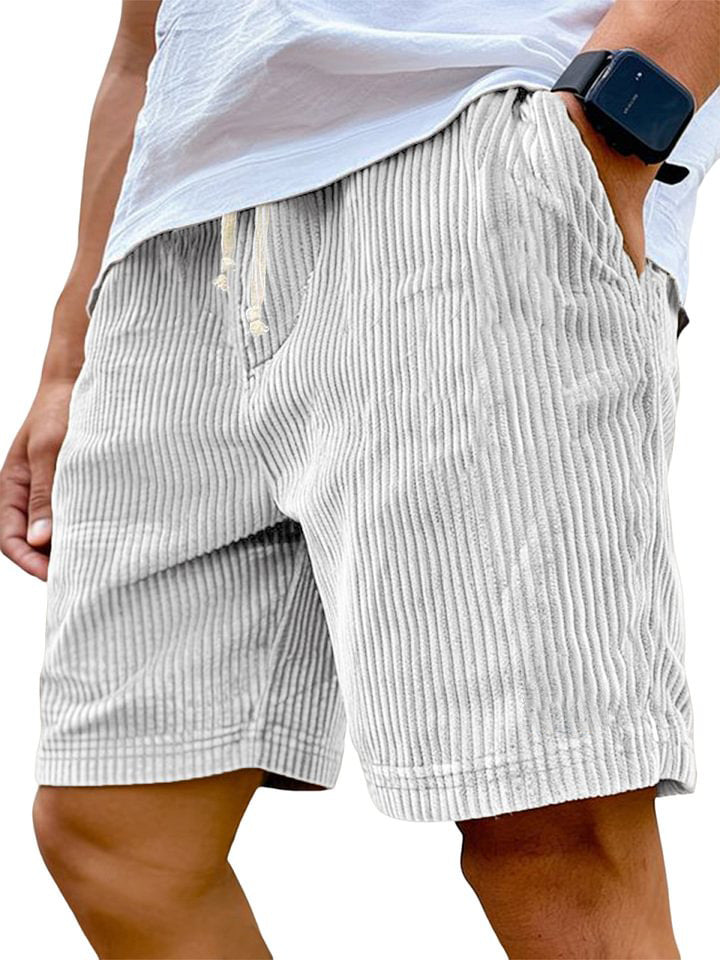Men's Relaxed Fit Drawstring Waist Shorts