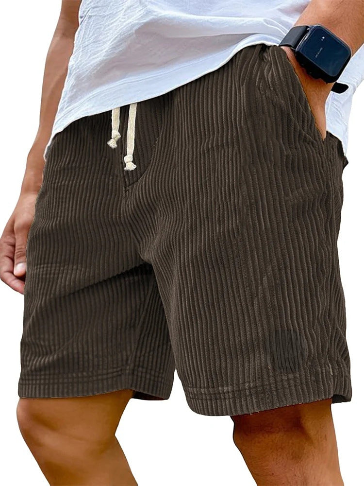 Men's Relaxed Fit Drawstring Waist Shorts