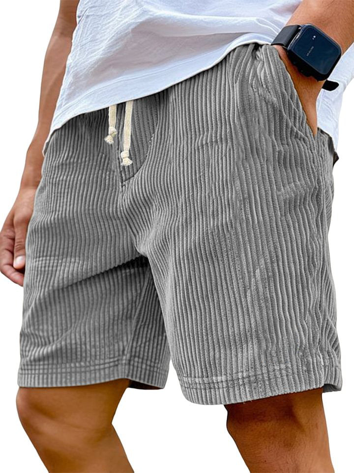 Men's Relaxed Fit Drawstring Waist Shorts
