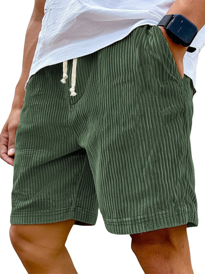 Men's Relaxed Fit Drawstring Waist Shorts