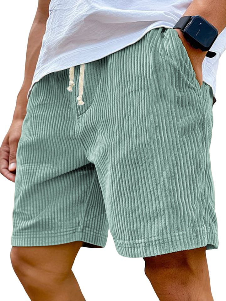 Men's Relaxed Fit Drawstring Waist Shorts