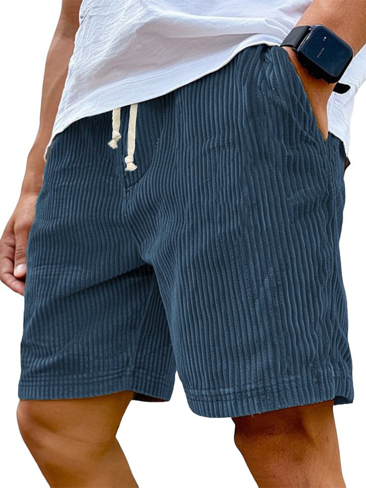 Men's Relaxed Fit Drawstring Waist Shorts