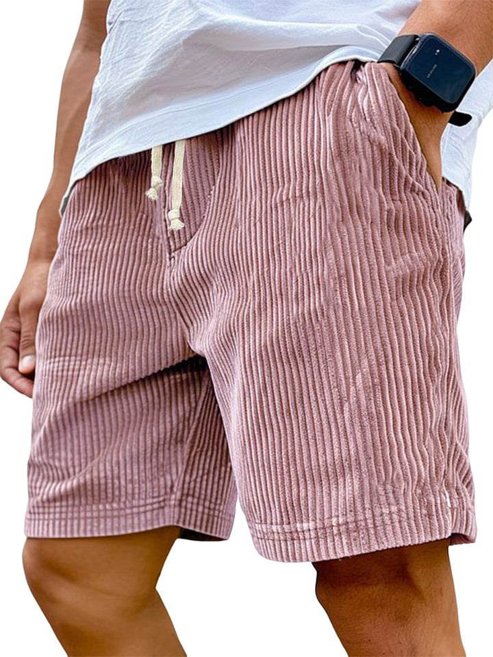 Men's Relaxed Fit Drawstring Waist Shorts