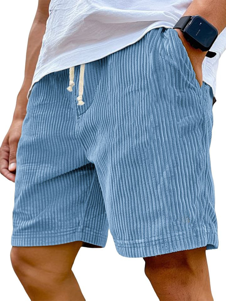Men's Relaxed Fit Drawstring Waist Shorts