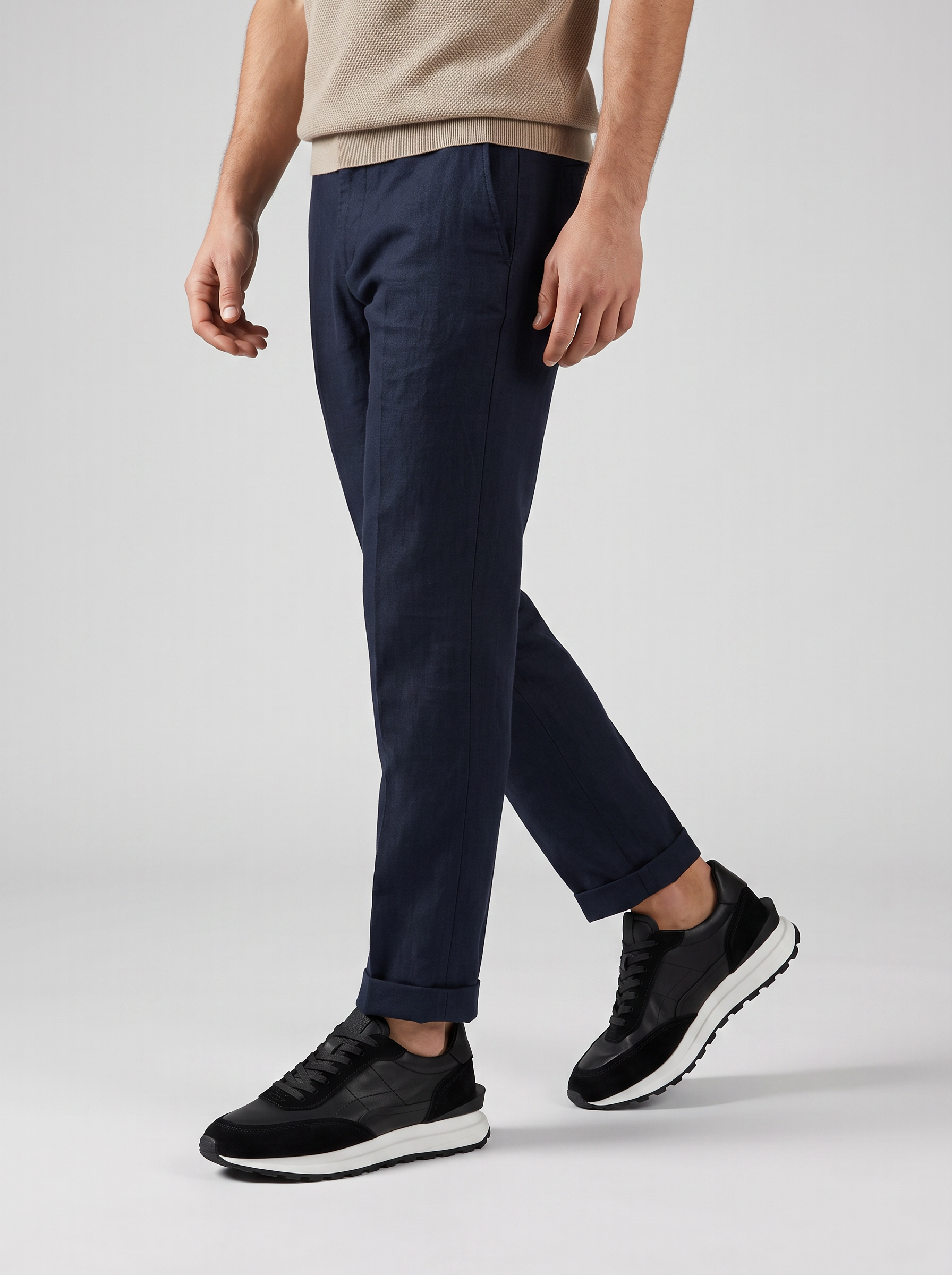 Men's Retro Platform Sneakers