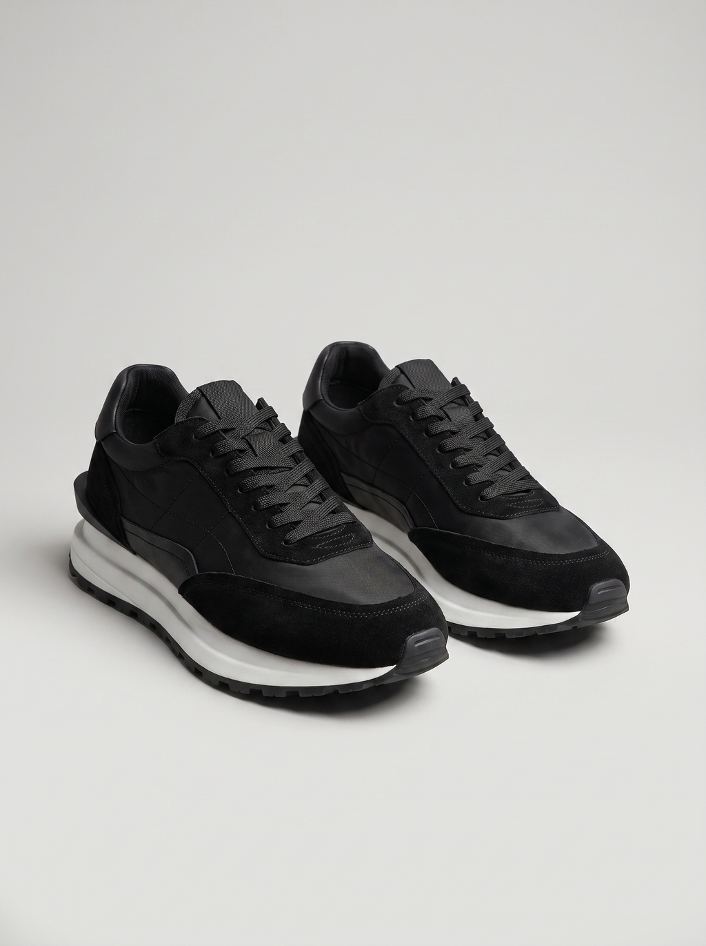 Men's Retro Platform Sneakers