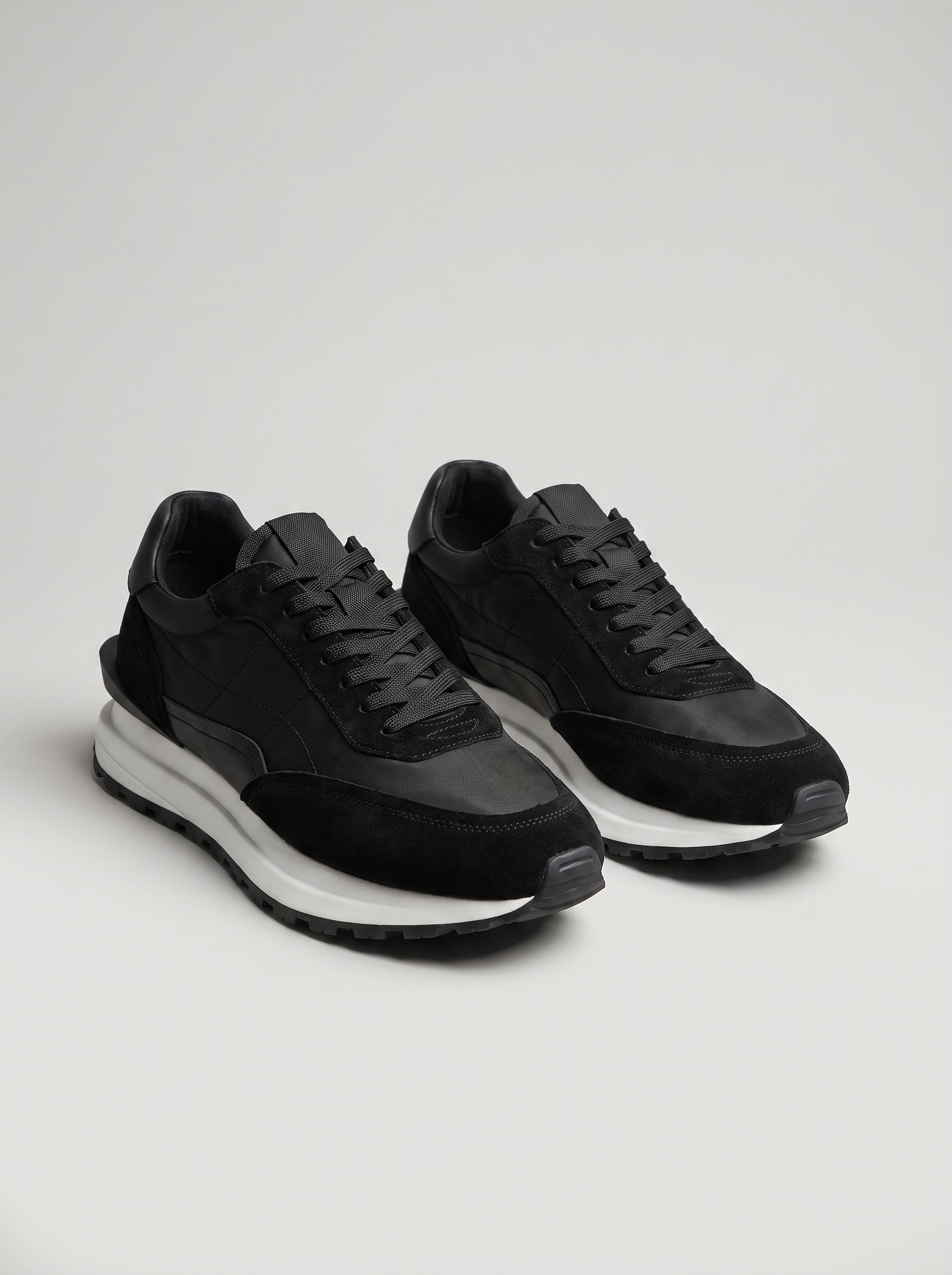 Men's Retro Platform Sneakers