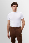 Men's Slim-Fit High Collar T-Shirt