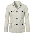 Men's Slim Fit Linen Jacket
