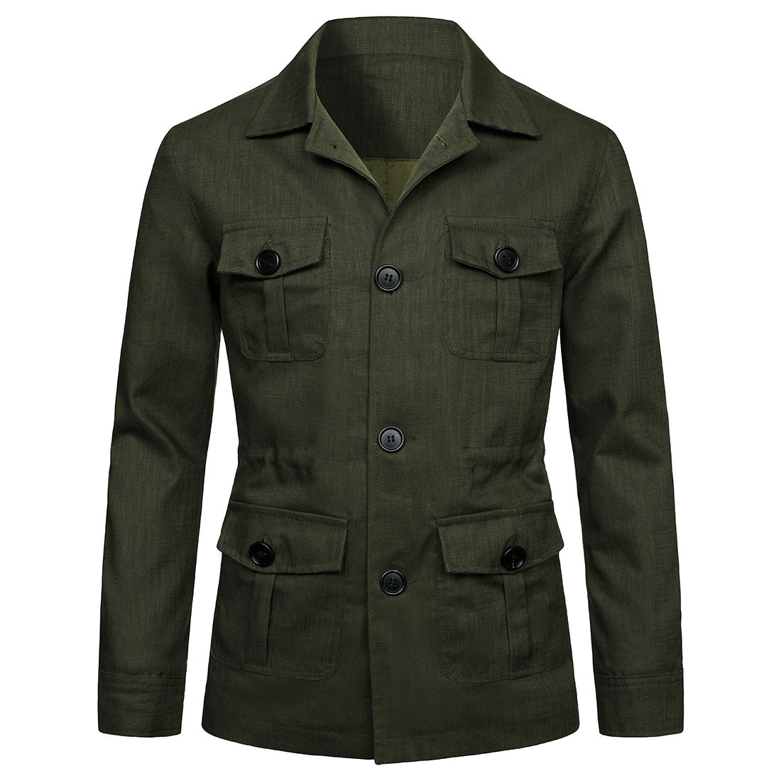 Men's Slim Fit Linen Jacket