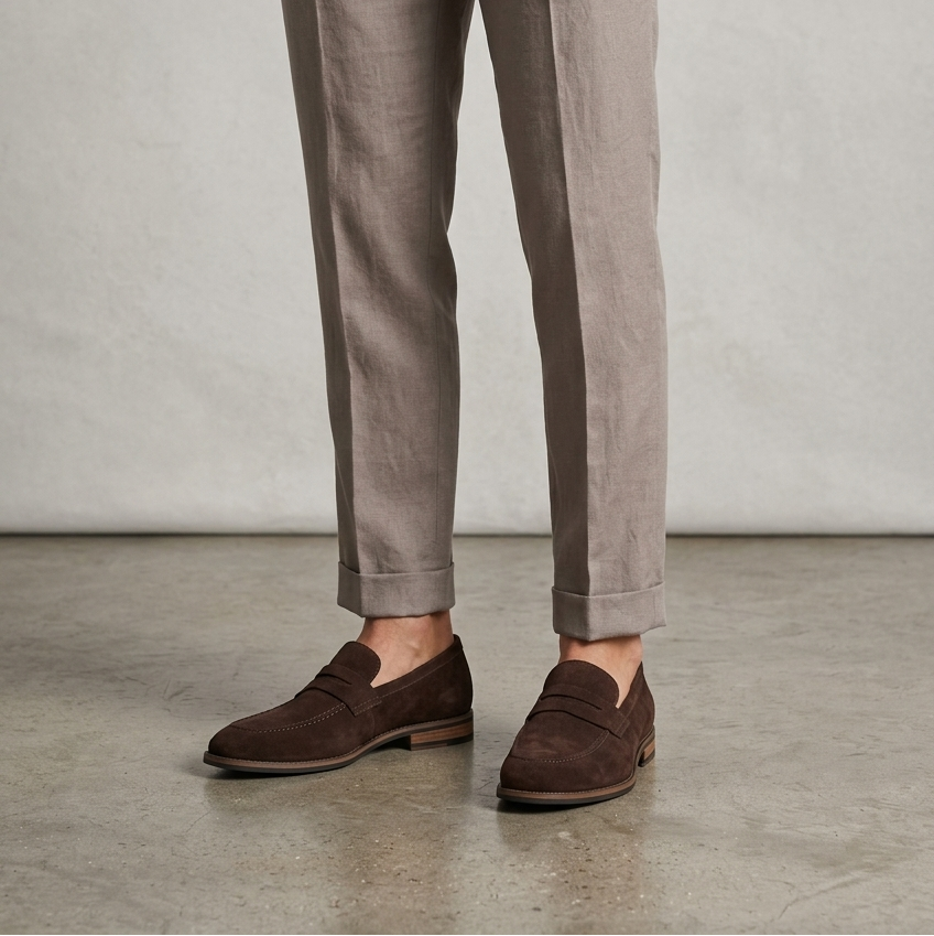 Men's Slip-On Loafers Dress Shoes