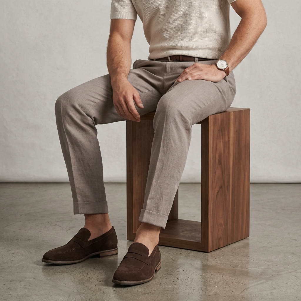 Men's Slip-On Loafers Dress Shoes