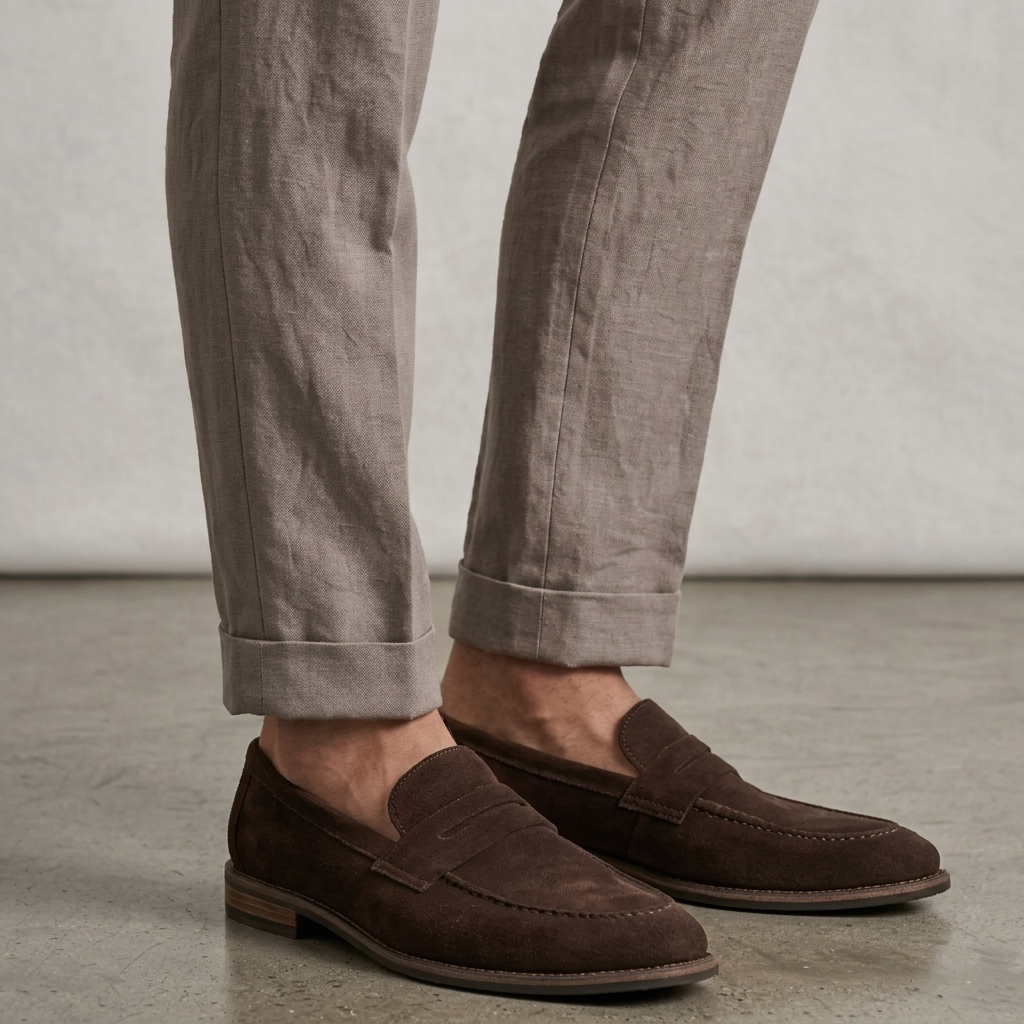 Men's Slip-On Loafers Dress Shoes