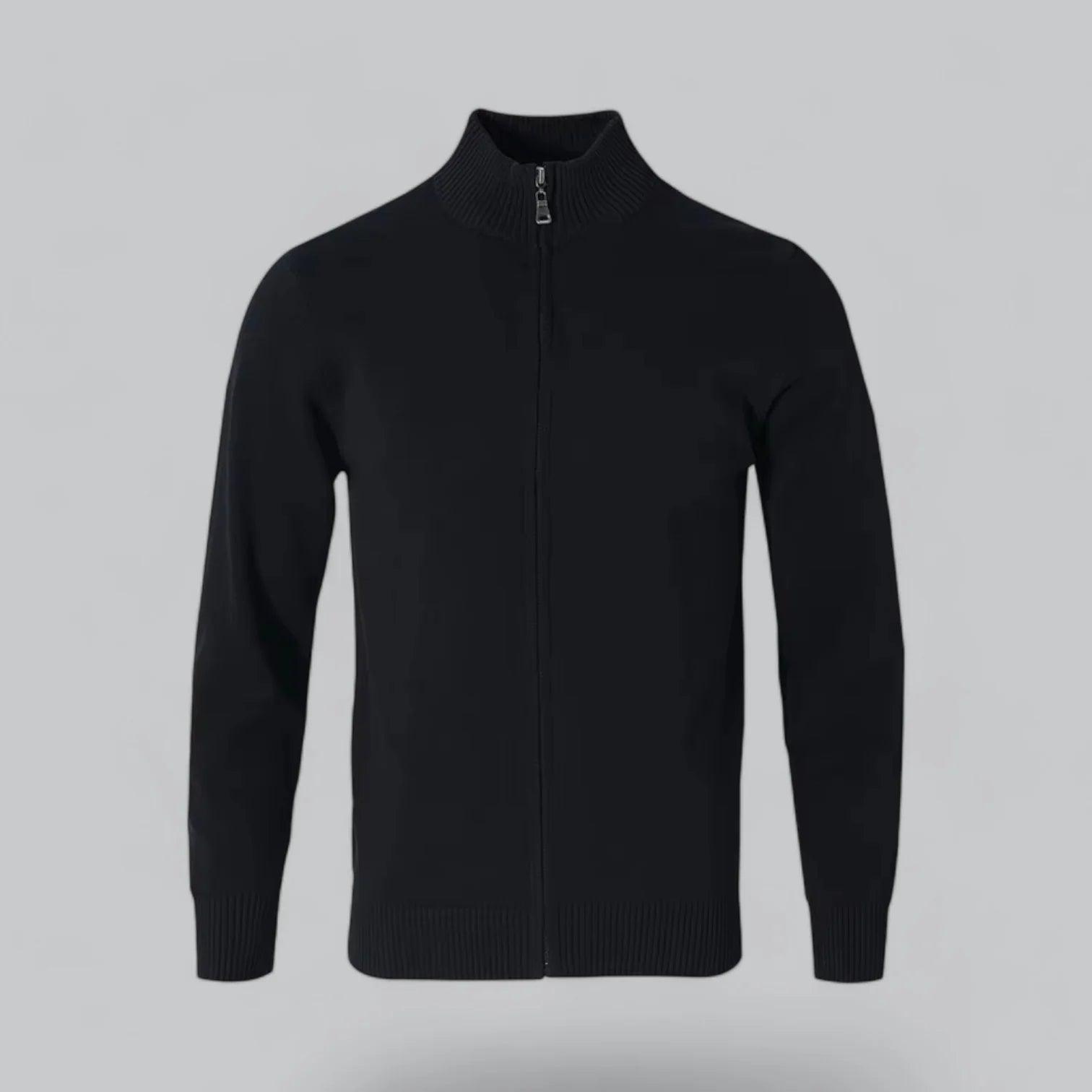 Men's Zip Up Cardigan Sweater - Cozy & Stylish Layering Piece