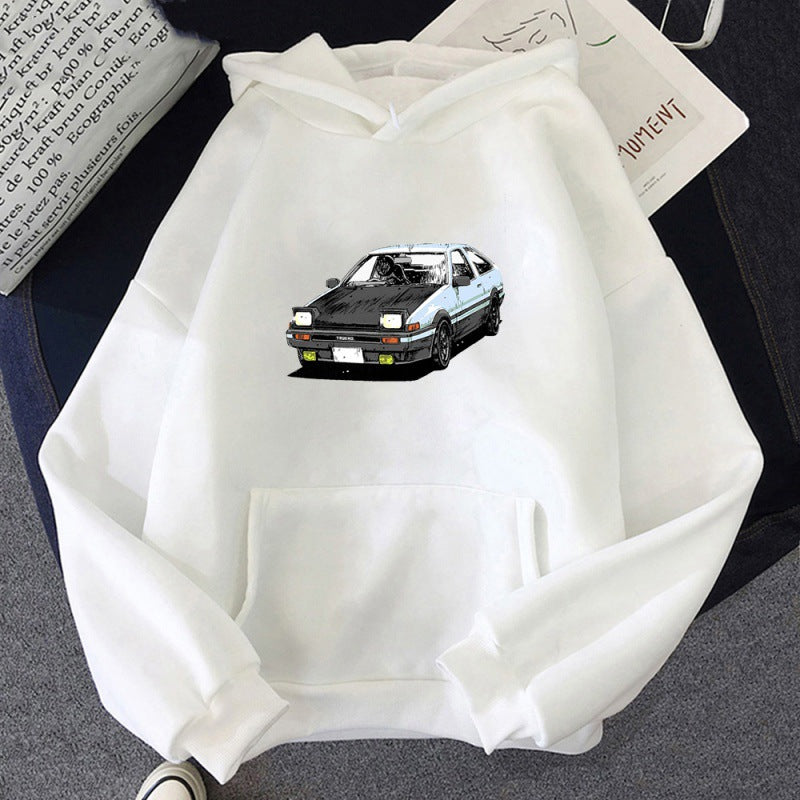 Unisex Retro Car Hoodie
