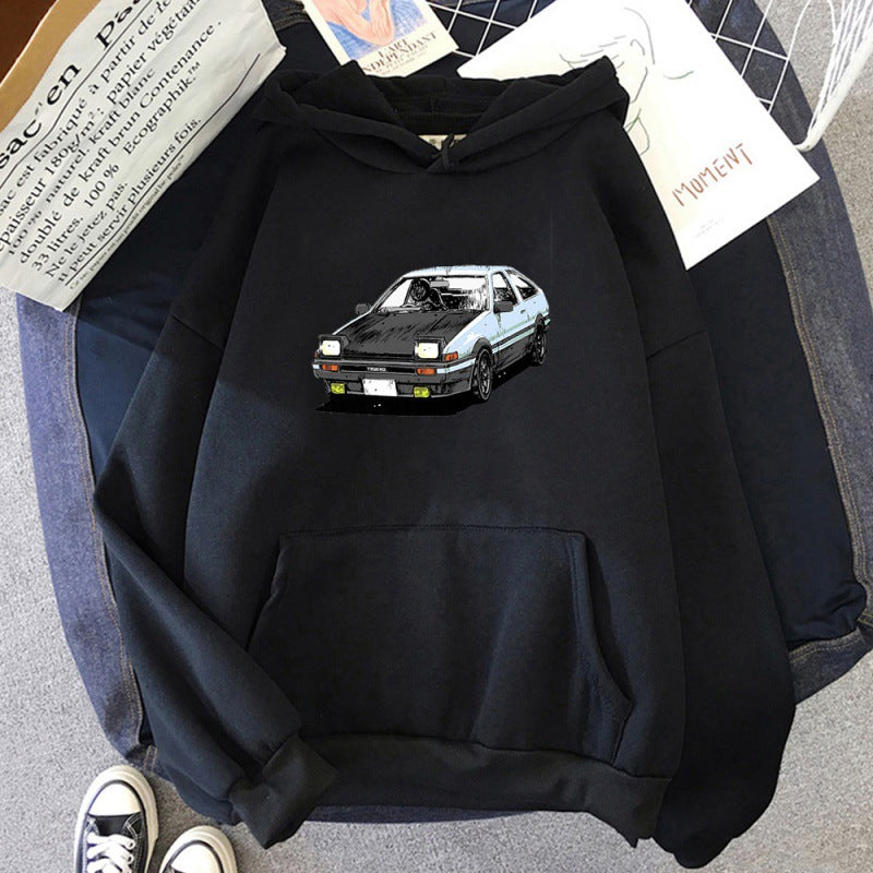 Unisex Retro Car Hoodie