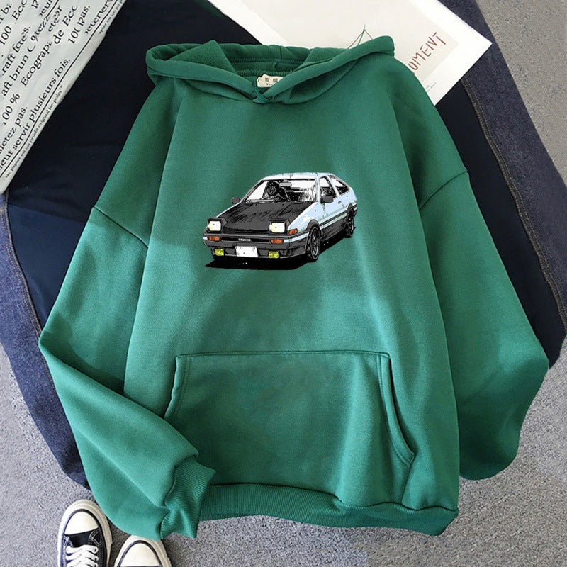 Unisex Retro Car Hoodie