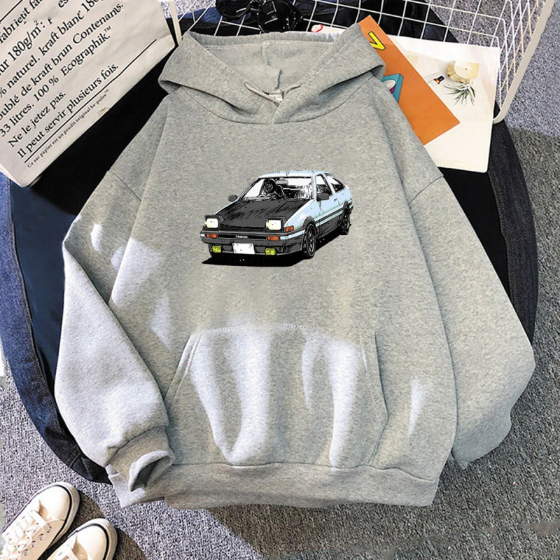 Unisex Retro Car Hoodie