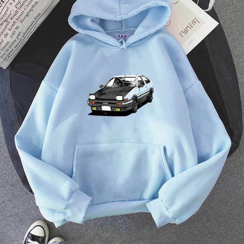 Unisex Retro Car Hoodie