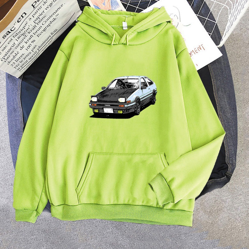 Unisex Retro Car Hoodie